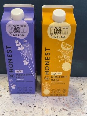 The Honest Company Bubbke Bath refills (sold as a set)